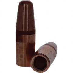 Tuffaloy - Spot Welder Tips For Use With: 5RW Electrode Holder Type: Straight Tip A Nose (Pointed) - Caliber Tooling