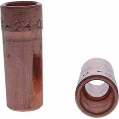 Tuffaloy - Spot Welder Tips For Use With: 4RW Electrode Holder Type: Straight Shank for 4RW Male Cap - Caliber Tooling