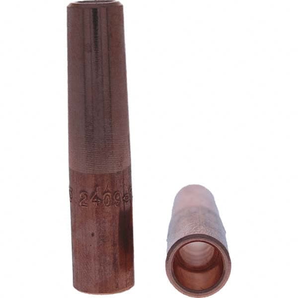 Tuffaloy - Spot Welder Tips For Use With: 4RW Electrode Holder Type: Straight Shank for 4RW Male Cap - Caliber Tooling