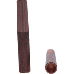 Tuffaloy - Spot Welder Tips For Use With: 4RW Electrode Holder Type: Straight Shank for 4RW Male Cap - Caliber Tooling