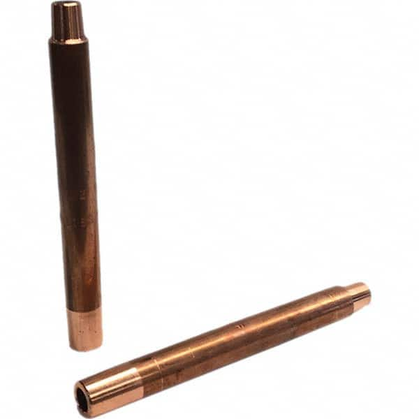 Tuffaloy - Spot Welder Tips For Use With: 4RW Electrode Holder Type: Straight Shank for 4RW Female Cap - Caliber Tooling