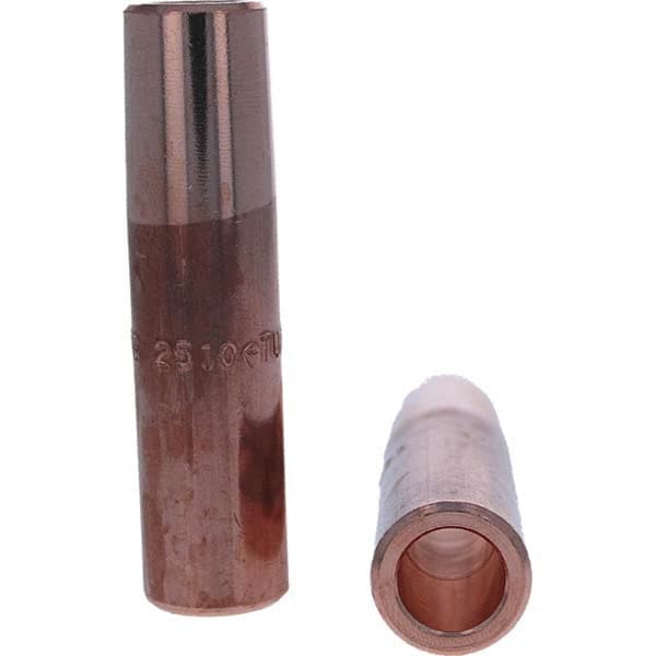 Tuffaloy - Spot Welder Tips For Use With: 5RW Electrode Holder Type: Straight Shank for 5RW Male Cap - Caliber Tooling