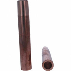 Tuffaloy - Spot Welder Tips For Use With: 5RW Electrode Holder Type: Straight Shank for 5RW Male Cap - Caliber Tooling