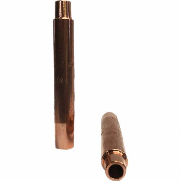 Tuffaloy - Spot Welder Tips For Use With: 4RW Electrode Holder Type: Straight Shank for 4RW Female Cap - Caliber Tooling