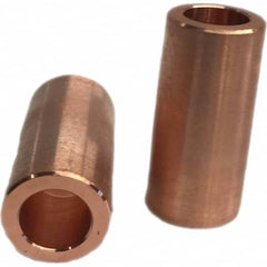 Tuffaloy - Spot Welder Tips For Use With: 6RW Electrode Holder Type: Straight Shank for 6RW Male Cap - Caliber Tooling