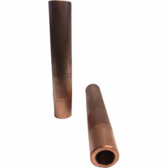 Tuffaloy - Spot Welder Tips For Use With: 6RW Electrode Holder Type: Straight Shank for 6RW Male Cap - Caliber Tooling