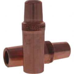 Tuffaloy - Spot Welder Tips For Use With: 4RW Electrode Holder Type: Straight Shank for 4RW Female Cap - Caliber Tooling