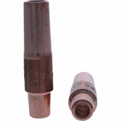 Tuffaloy - Spot Welder Tips For Use With: 4RW Electrode Holder Type: Straight Shank for 4RW Female Cap - Caliber Tooling