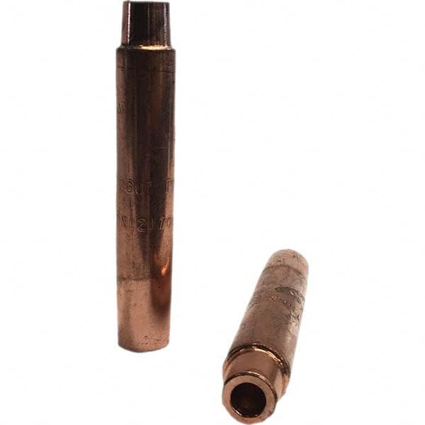 Tuffaloy - Spot Welder Tips For Use With: 6RW Electrode Holder Type: Straight Shank for 6RW Female Cap - Caliber Tooling