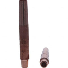 Tuffaloy - Spot Welder Tips For Use With: 4RW Electrode Holder Type: Straight Shank for 4RW Female Cap - Caliber Tooling