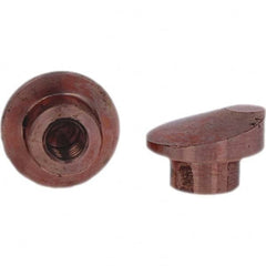 Tuffaloy - Spot Welder Tips For Use With: Socket Or Paddle Type Holder Type: Socket Tip D Nose (Offset) - Caliber Tooling