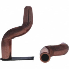 Tuffaloy - Spot Welder Tips For Use With: 5RW Electrode Holder Type: Double Bend Tip A Nose (Pointed) - Caliber Tooling