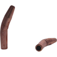 Tuffaloy - Spot Welder Tips For Use With: 4RW Electrode Holder Type: Single Bend Tip A Nose (Pointed) - Caliber Tooling