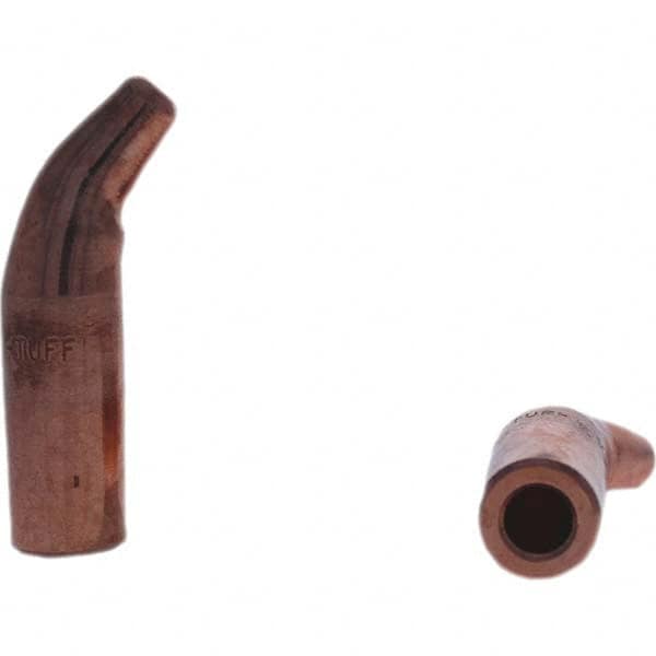 Tuffaloy - Spot Welder Tips For Use With: 5RW Electrode Holder Type: Single Bend Tip A Nose (Pointed) - Caliber Tooling