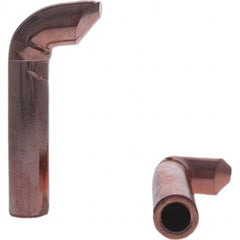 Tuffaloy - Spot Welder Tips For Use With: Variable Offset Holder Type: Variable Offset Tip D Nose (Offset) - Caliber Tooling