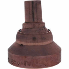 Tuffaloy - Spot Welder Tips For Use With: 5RW Cap Taper Electrode Holder Type: Swivel Tip - Caliber Tooling