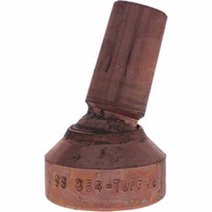 Tuffaloy - Spot Welder Tips For Use With: 5RW Electrode Holder Type: Swivel Tip - Caliber Tooling