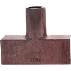 Tuffaloy - Spot Welder Tips For Use With: 5RW Electrode Holder Type: Backup Electrode Rectangular Face - Caliber Tooling