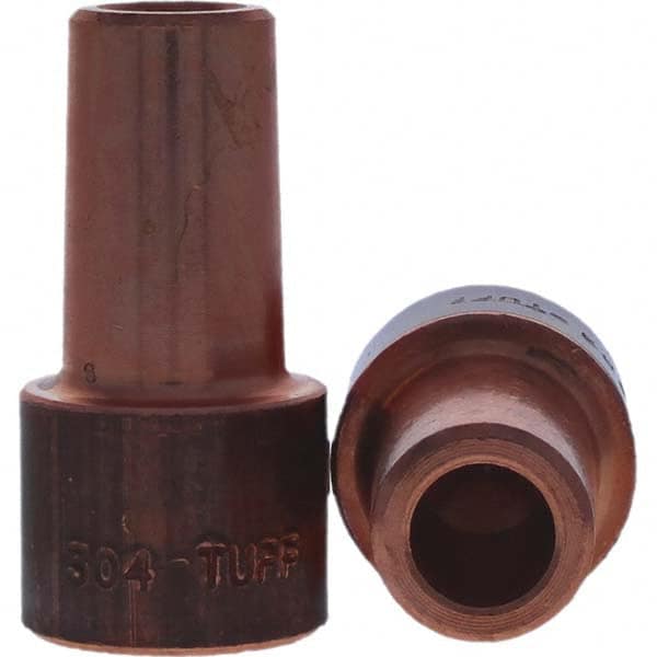 Tuffaloy - Spot Welder Tips For Use With: 5RW Electrode Holder Type: Backup Electrode Round Face - Caliber Tooling