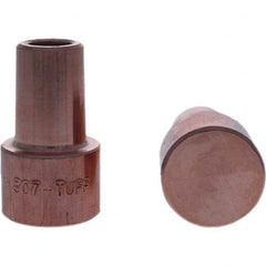 Tuffaloy - Spot Welder Tips For Use With: 5RW Electrode Holder Type: Backup Electrode Round Face - Caliber Tooling