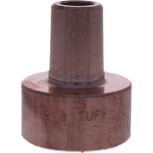 Tuffaloy - Spot Welder Tips For Use With: 5RW Electrode Holder Type: Backup Electrode Round Face - Caliber Tooling