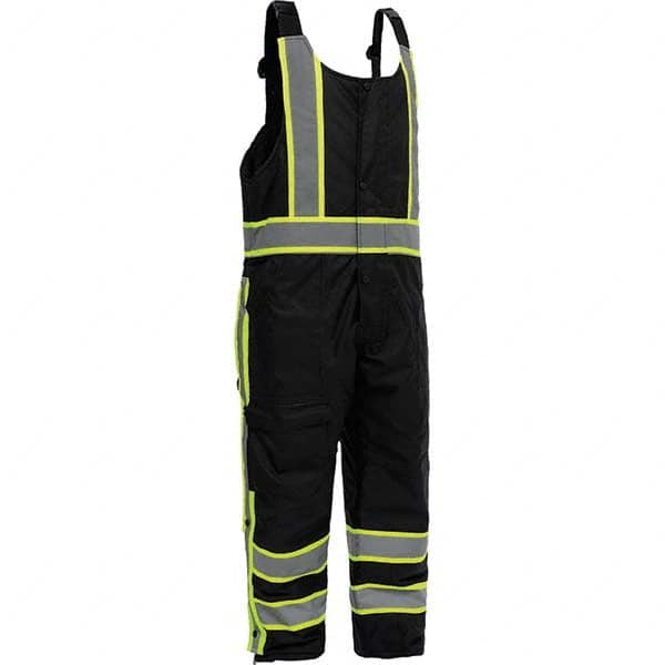 GSS Safety - Size 2X/3XL Black Waterproof & Cold Weather Bib Overall - Caliber Tooling