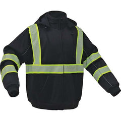 GSS Safety - Size M Black High Visibility Sweatshirt - Caliber Tooling