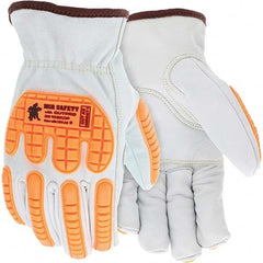 MCR Safety - Size L, ANSI Cut Lvl A5, Puncture Lvl 3, Cut & Puncture Resistant Gloves - Caliber Tooling