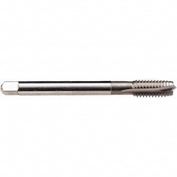 Emuge - M4x0.50 Metric Fine 6H 3 Flute Bright Finish HSS-E Spiral Point Tap - Caliber Tooling