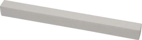 Norton - 150 Grit Aluminum Oxide Square Dressing Stick - 6 x 1/2 x 1/2, Very Fine Grade, Vitrified Bond - Caliber Tooling