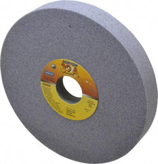 Norton - 7" Diam x 1-1/4" Hole x 1" Thick, J Hardness, 60 Grit Surface Grinding Wheel - Aluminum Oxide, Type 5, Medium Grade, 3,600 Max RPM, Vitrified Bond, One-Side Recess - Caliber Tooling