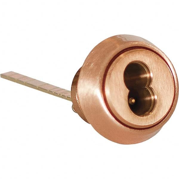 6, 7 Pin Best I/C Core Rim Cylinder Brass, Satin Bronze Finish