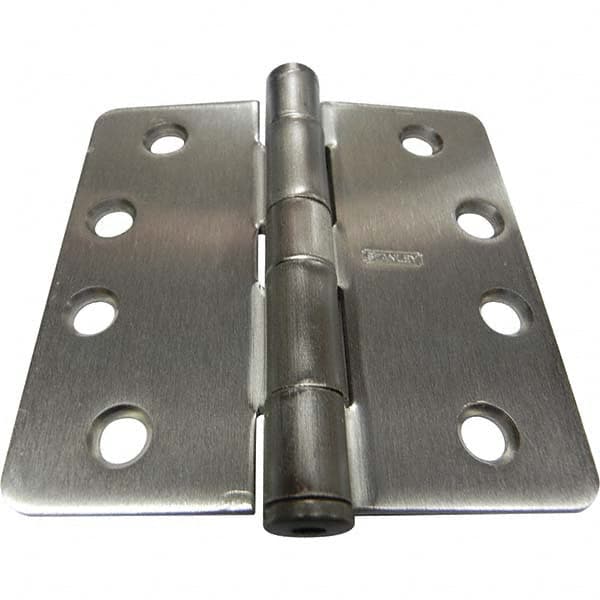 Stanley - 4" Long x 4" Wide Grade 1 Steel Full Mortise Commercial Hinge - Caliber Tooling