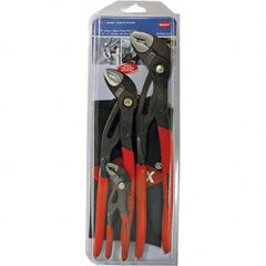 Knipex - Plier Sets Set Type: Tongue & Groove Pliers Number of Pieces: 3 - Caliber Tooling