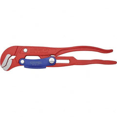 Knipex - Pipe Wrenches Type: Adjustable Maximum Pipe Capacity (Inch): 1-5/8 - Caliber Tooling