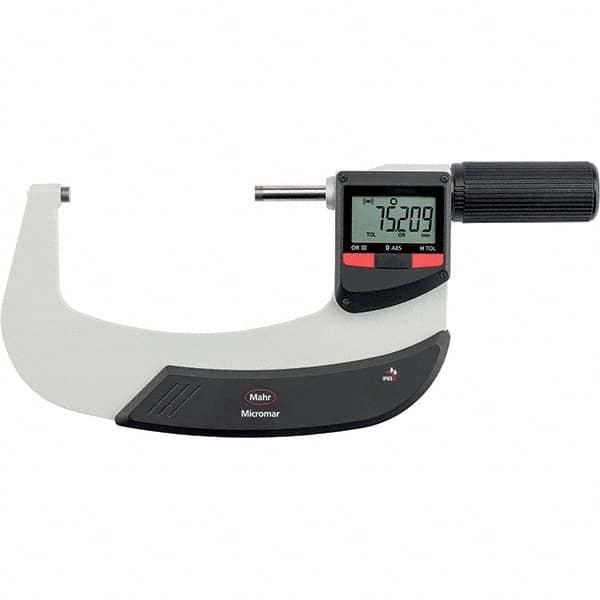 Mahr - Electronic Outside Micrometers Type: Standard Minimum Measurement (Decimal Inch): 2.0000 - Caliber Tooling