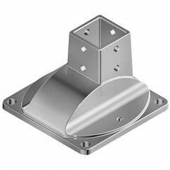 FATH - 150.11mm Wide, 3.94" High, Floor Mount Base Plates - Caliber Tooling