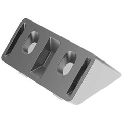 FATH - 50.8mm Wide, 0.105" High, 45° T-Slotted Aluminum Extrusion Supports - Caliber Tooling