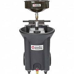 JohnDow - Oil Drain Containers Type: Oil Drain w/Casters Container Size: 22 Gal - Caliber Tooling