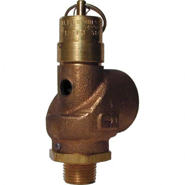 Control Devices - 1/2" Inlet, 1" Outlet, ASME Safety Valve - Caliber Tooling