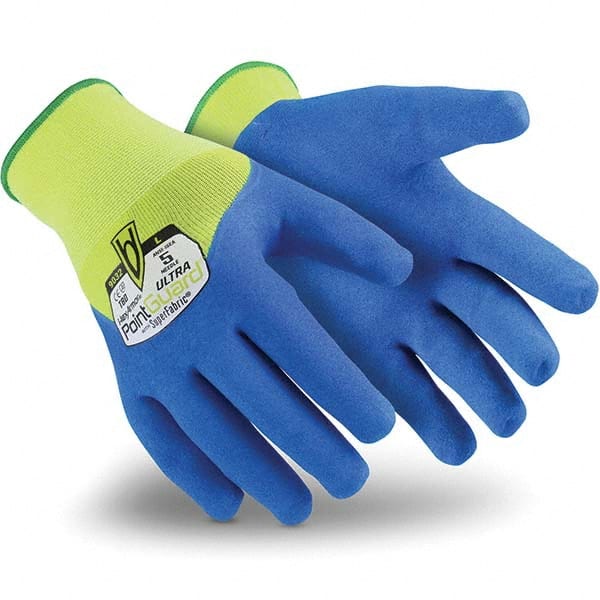 HexArmor - Size L (9), ANSI Cut Lvl A9, Nitrile Coated Cut Resistant Gloves - Caliber Tooling