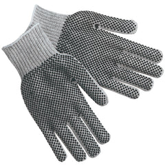 Cotton/Polyester 2 Dots Gray - LARGE