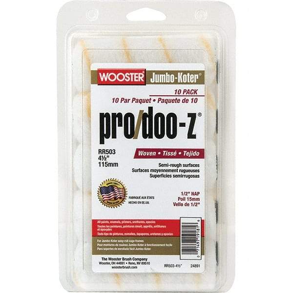 Wooster Brush - Paint Roller Covers   Type: Mini Roller    Nap Size (Inch): 1/2 - Caliber Tooling