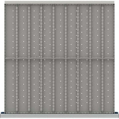 LISTA - 18-Compartment Drawer Divider Layout for 3.15" High Drawers - Caliber Tooling