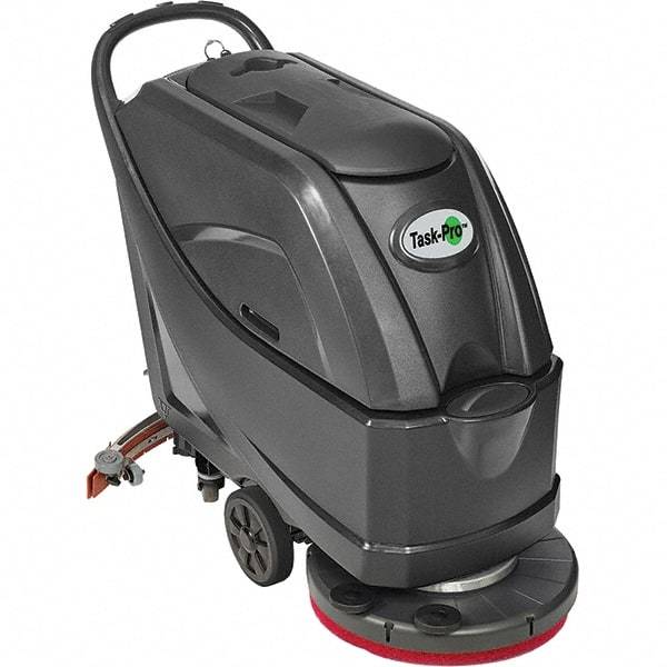 Nilfisk - 20" Cleaning Width, Battery Powered Floor Scrubber - 150 RPM, 47" Water Lift, 16 Gal Tank Capacity - Caliber Tooling