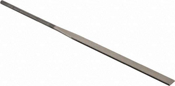 Grobet - 5-1/2" Needle Precision Swiss Pattern Round File - Round Handle - Caliber Tooling