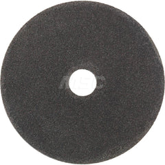 Deburring Disc: 6″ Disc Dia, 1″ Hole, Very Fine Grade, Fleece Arbor Mount, Gray, 6,000 Max RPM