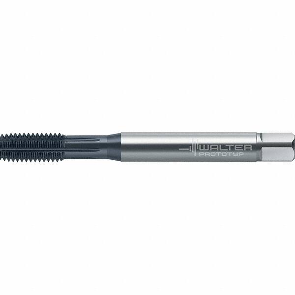 Walter-Prototyp - M5x0.80 DIN 2174 6HX 4.660 Thread Limit Semi-Bottoming Thread Forming Tap - Powdered Metal High Speed Steel, AlCrN Finish, 72.35mm OAL, 8mm Thread Length, Right Hand Thread, Series TC430 - Caliber Tooling