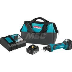 Spiral Saws; Speed (RPM): 30000; Collet Size (Inch): 1/4; 1/8; Battery Included: Yes; Voltage: 18; Battery Chemistry: Lithium-Ion; Number of Batteries Included: 2; Battery Series: 18V LXT; Type: Cordless Cut-Out Tool Kit