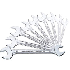 Wrench Sets; Set Type: Double Open Ended Wrench; System Of Measurement: Metric; Container Type: Carton; Wrench Size: 6x7 to 21x24 mm; Material: Alloy Steel; Chrome; Finish: Chrome-Plated; Overall Length: 11.6142 in; Non-sparking: No; Corrosion-resistant: